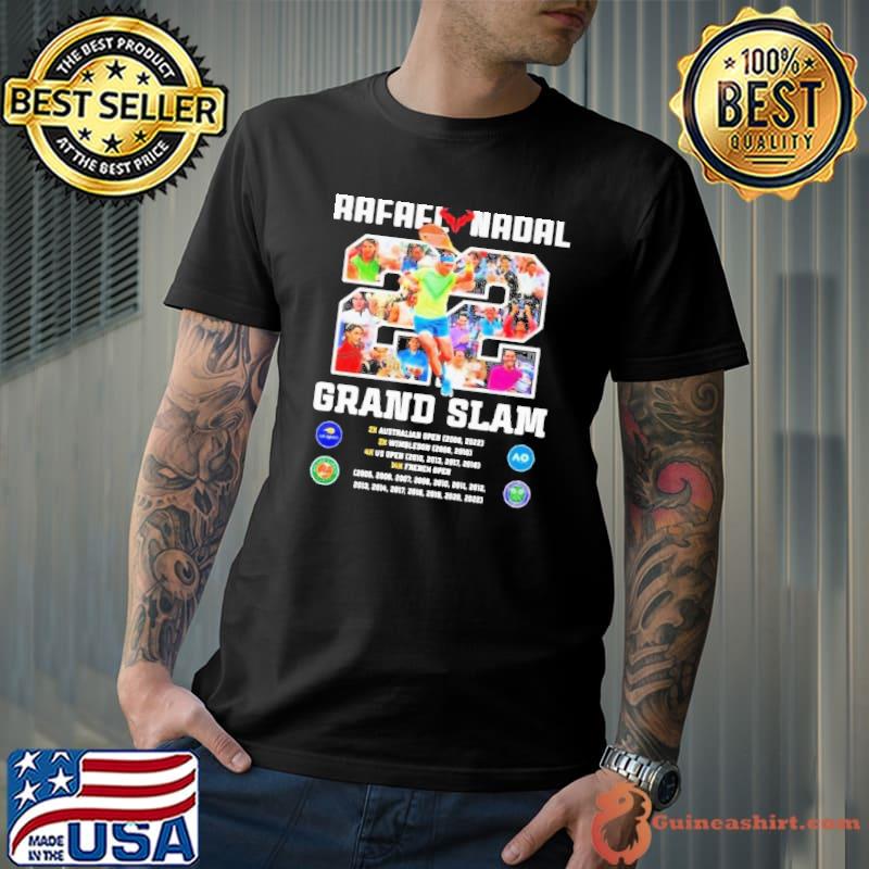 Rafael nadal grand slam tennis player shirt