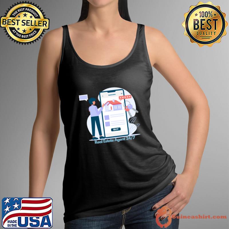 Real Estate Agent 24 7 T-Shirt Tank Top