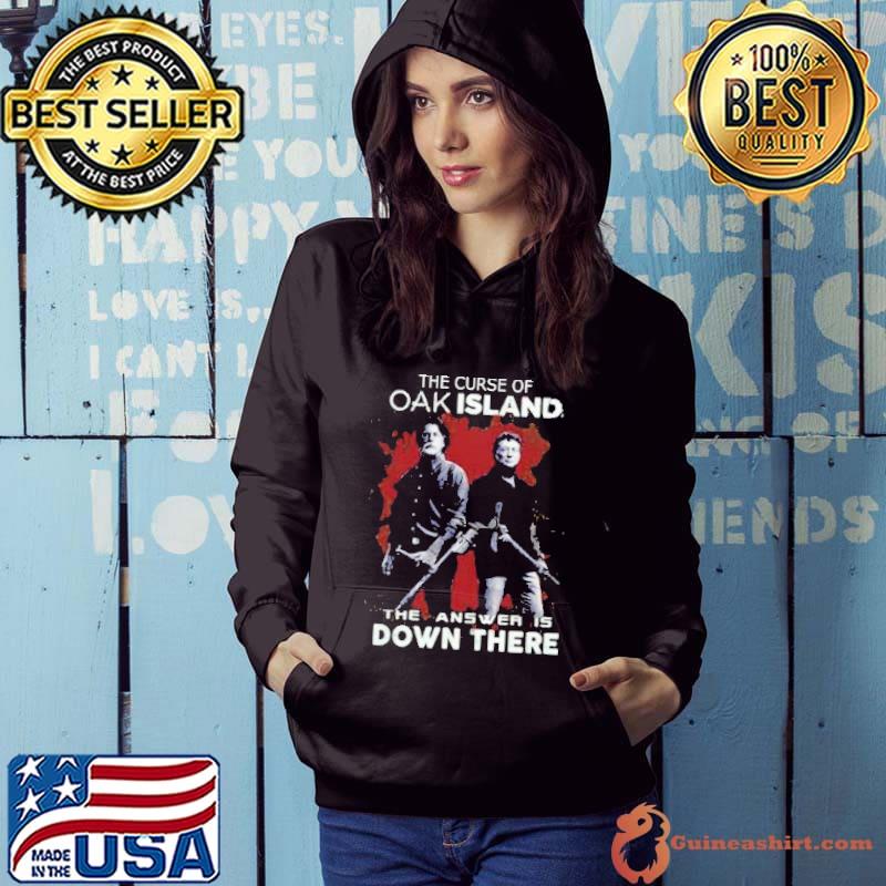 Rick Lagina Robert Clotworthy The curse of Oak Island Answer is down there s Hoodie
