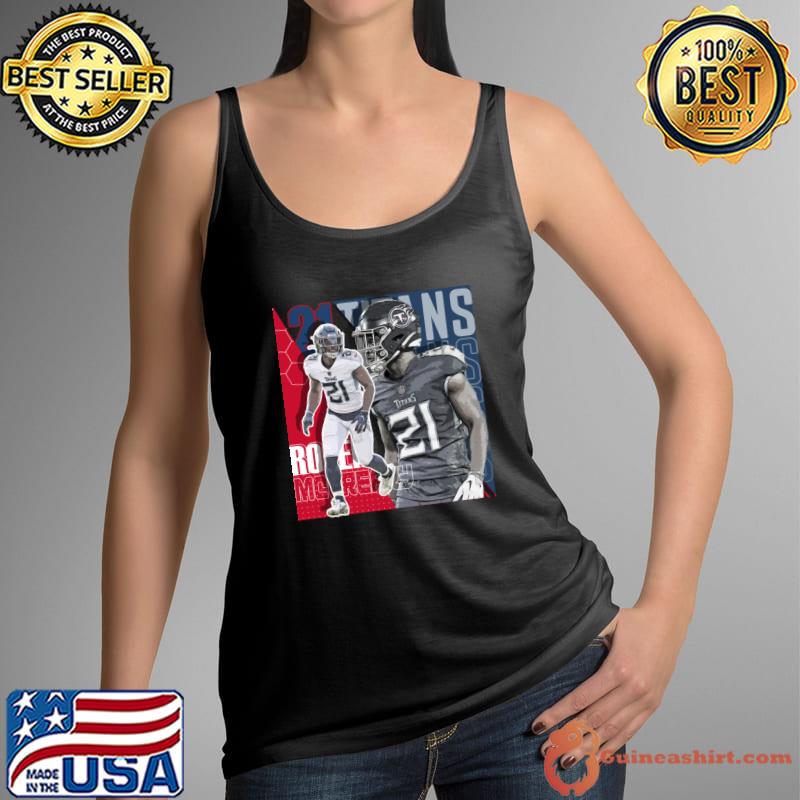 Roger McCreary football cornerback Paper Poster Titans 7 T-Shirt Tank Top