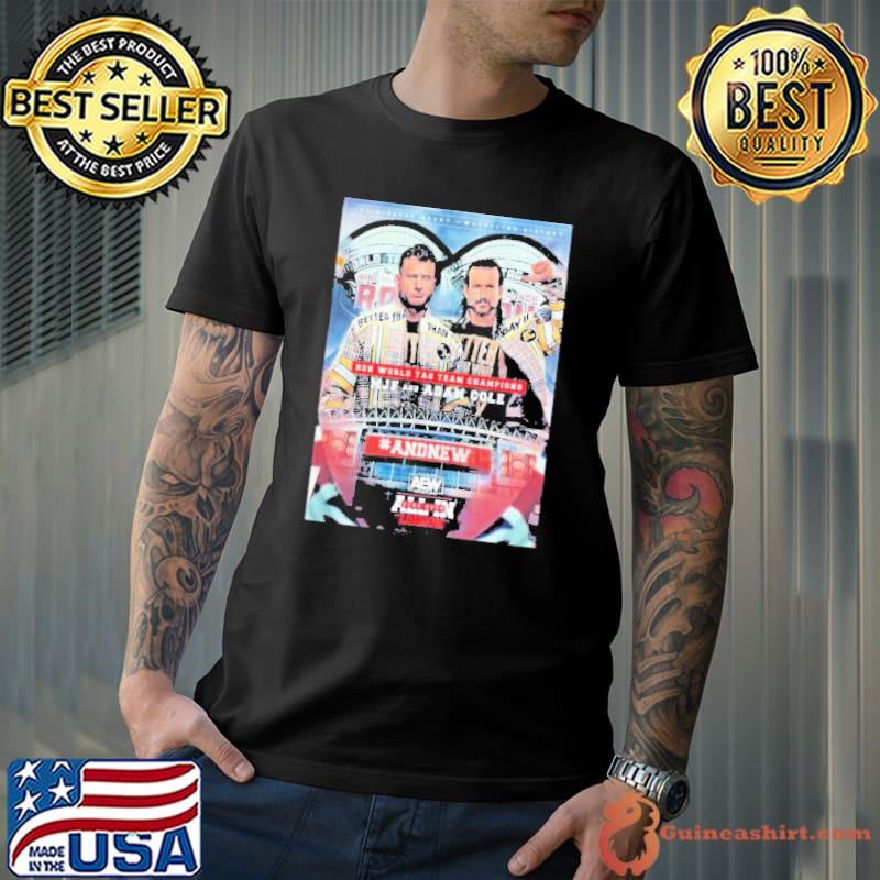 Roh world tag team champions mjf and adam cole shirt