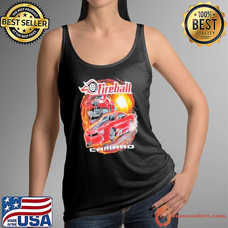Ryan Martin Fireball Camaro Red Car s Tank Top