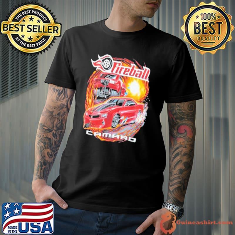Ryan Martin Fireball Camaro Red Car shirt