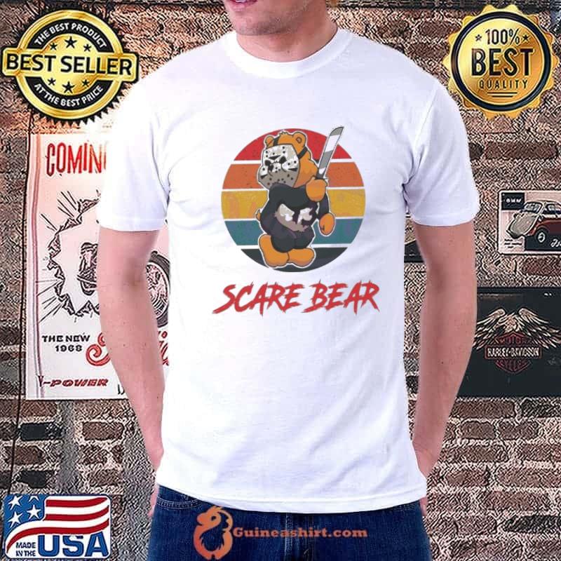 Scare Bear Jason Voorhees Bear Vintage Shirt