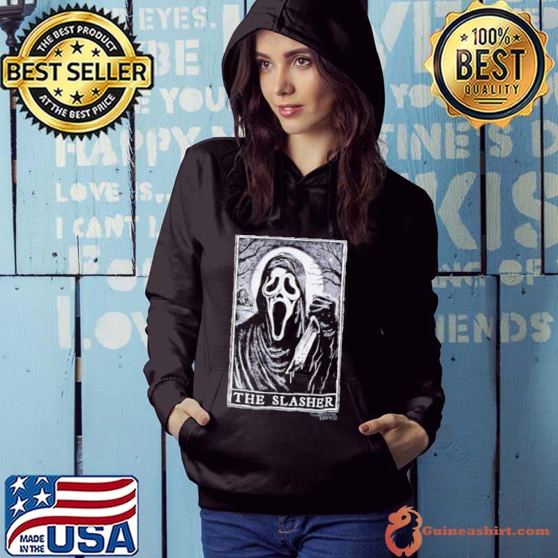 Scream Ghost Face The Slasher Tarot Card Shirt Hoodie