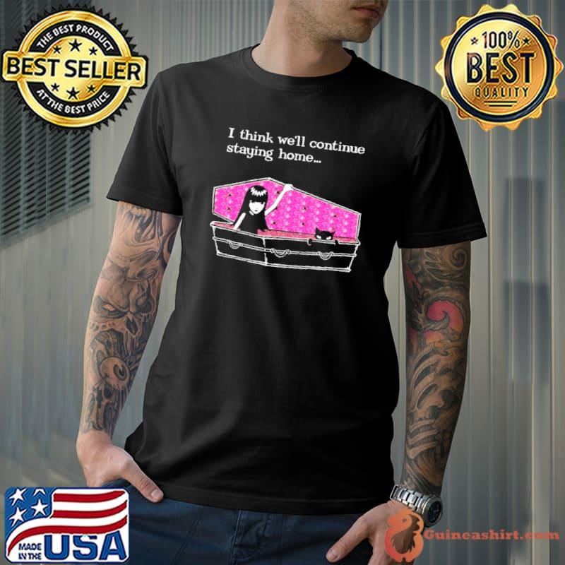 Sleeps In A Cofin Emily The Strange Shirt Unisex