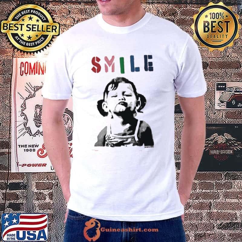 Smile With Girl Not Smiling Girl Power Resistance Shirt