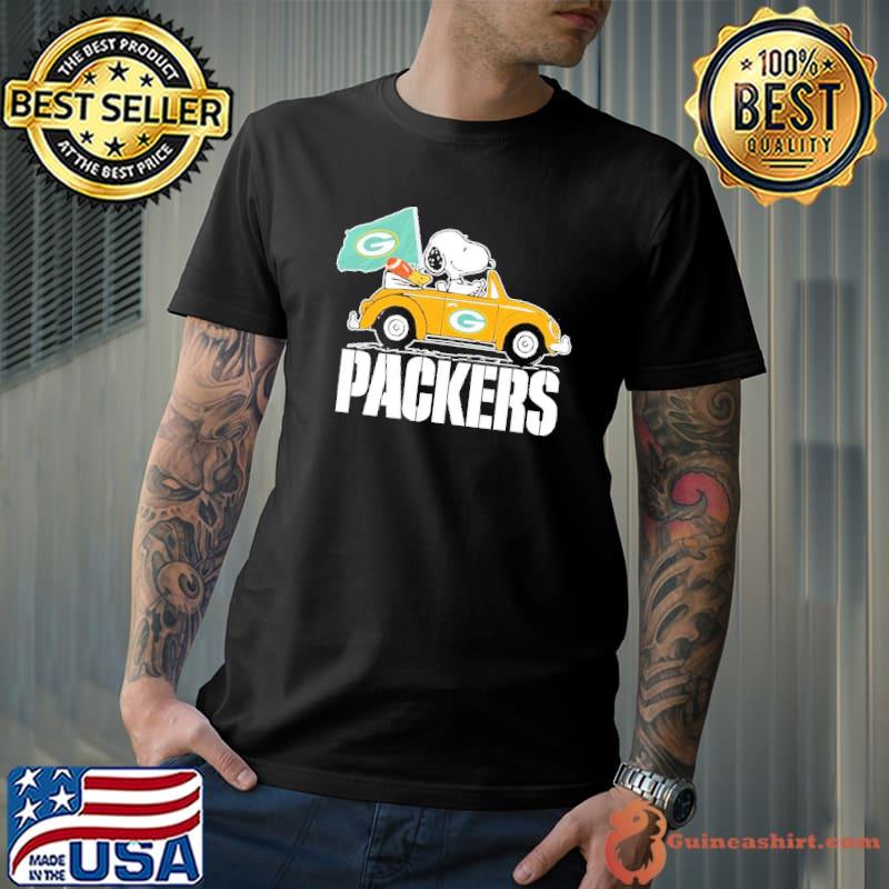 Snoopy And Woodstock Driving Car Dallas Cowboys Shirt