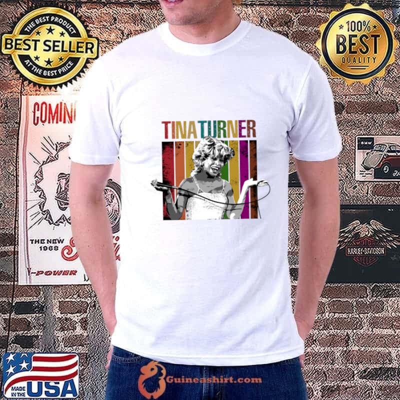 Soulful Expressions Tina Turner Vintage Emotion Filled Songs In Frame T-Shirt