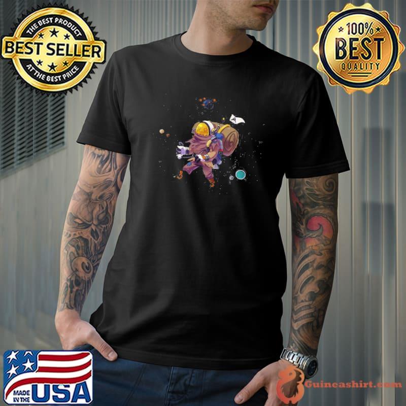 Outer Wilds Hearthian System Map T Shirt 100% Pure Cotton Space