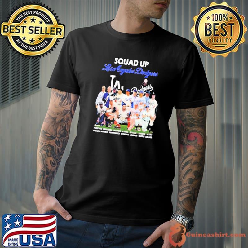 Squad Up Los Angeles Dodgers Legends Team Signature Shirt Unisex