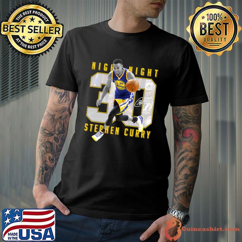 Steph Curry Signature American professional basketball player for the Golden State Warriors T-Shirt