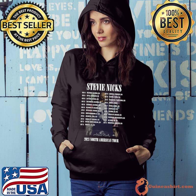 Stevie Nicks Rock Music 2023 North American Tour Live in Concert T-Shirt