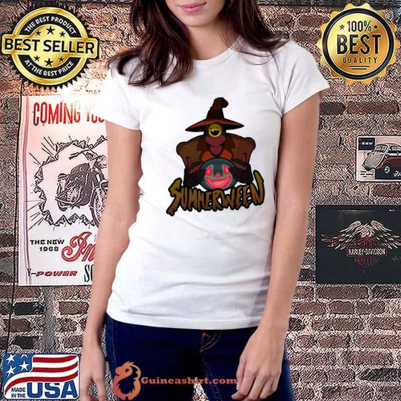 Summerween Witch Halloween Shirt Ladiestee