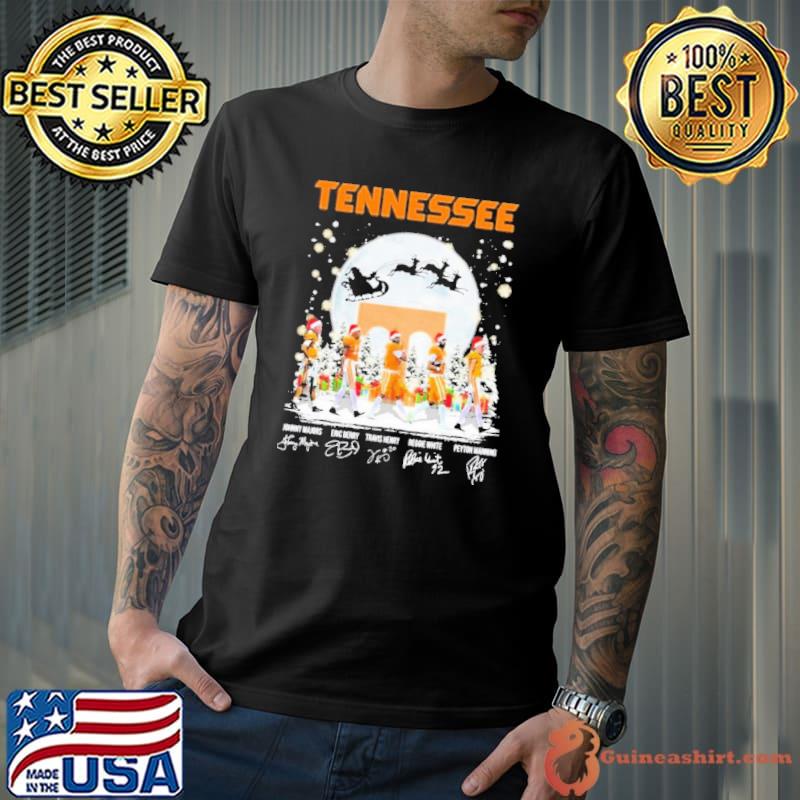 Tennessee Volunteers Football Abbey Road Christmas Moon Signatures Shirt Unisex
