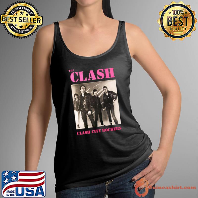 The Clash Rock City Rockers English rock band T-Shirt