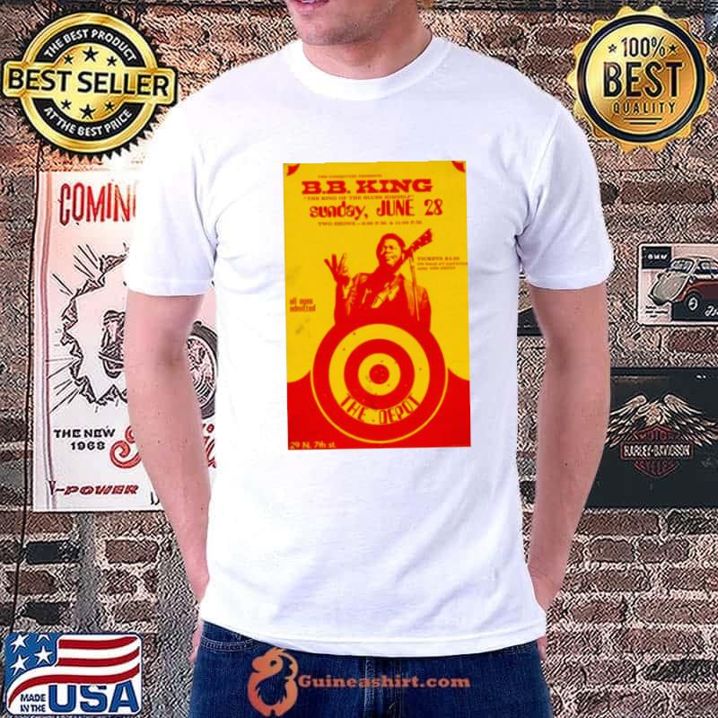 The Committee Prements The King Of The Blues Himself BB King Concert T-Shirt
