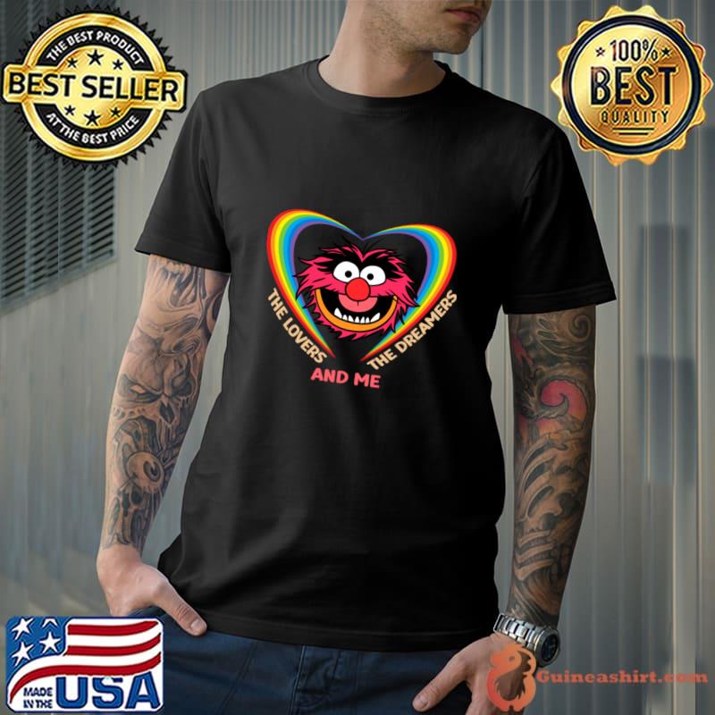 The Lovers The Dreamers And me Muppets Rainbow Connection T-Shirt