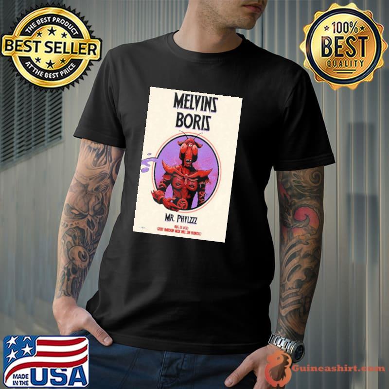 The melvins great American music hall san francisco ca august 28 2023 shirt