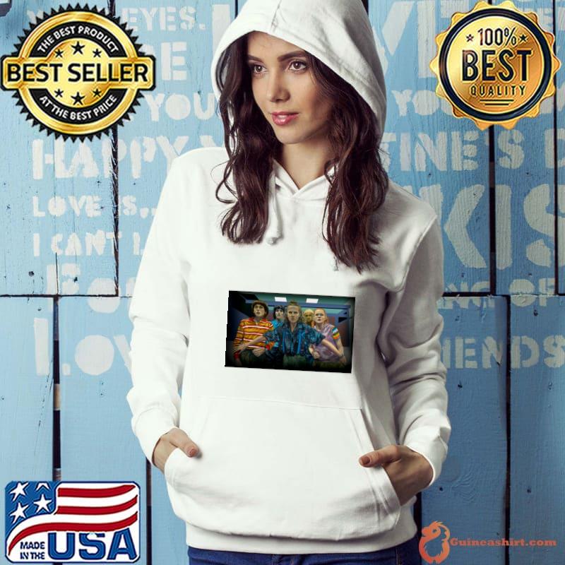 The Stranger Things Gang American science fiction horror drama T-Shirt Hoodie
