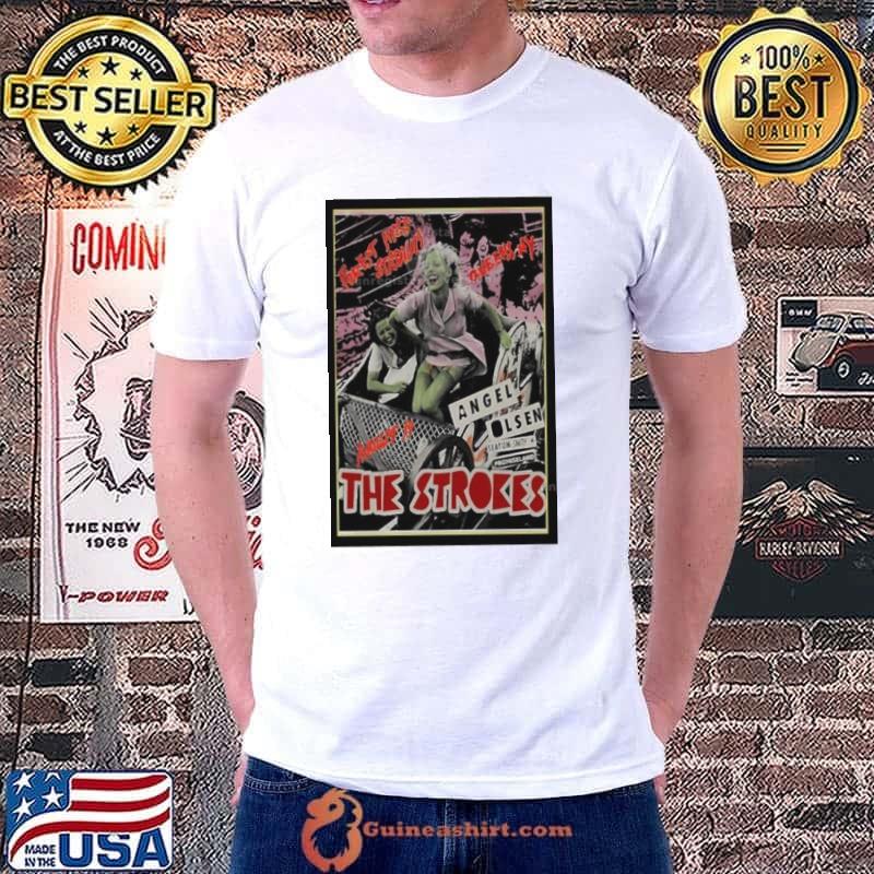 The strokes forest hills photo poster shirt