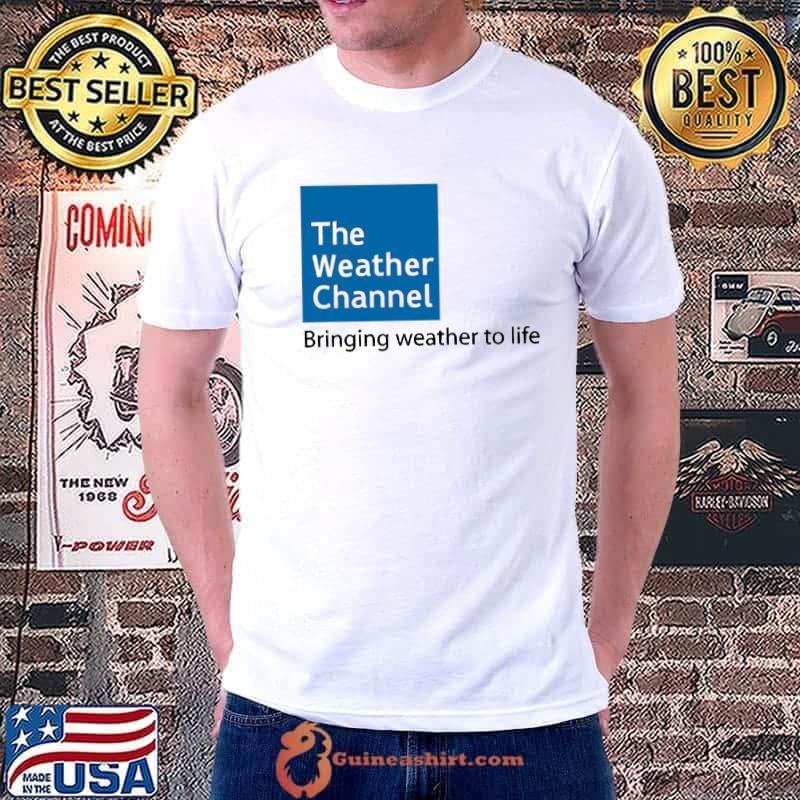 The Weather Channel Bringing Weather To Life Logo Shirt