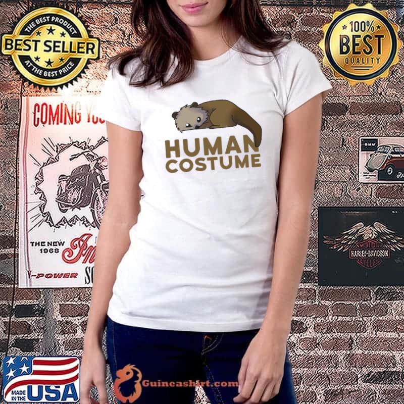 This Is My Human Costume I’m Really A Sea Otter Shirt Ladiestee