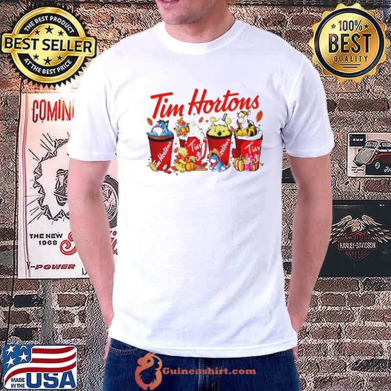 Tim Hortons Pooh and friends shirt