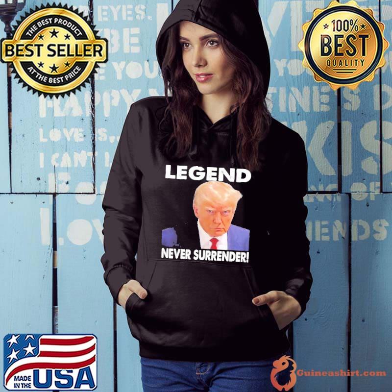 Trump Mugshot Legend President Trump 2024 Fulton s Hoodie