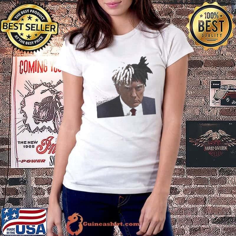 Trump Xxxtrumptacion Presiden mugshot Shirt Ladiestee