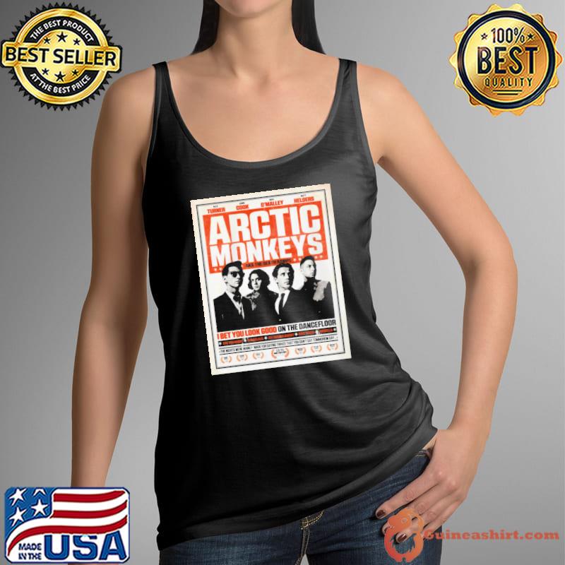 Turner cook arctic monkeys bet you look good on the dancefloor shirt