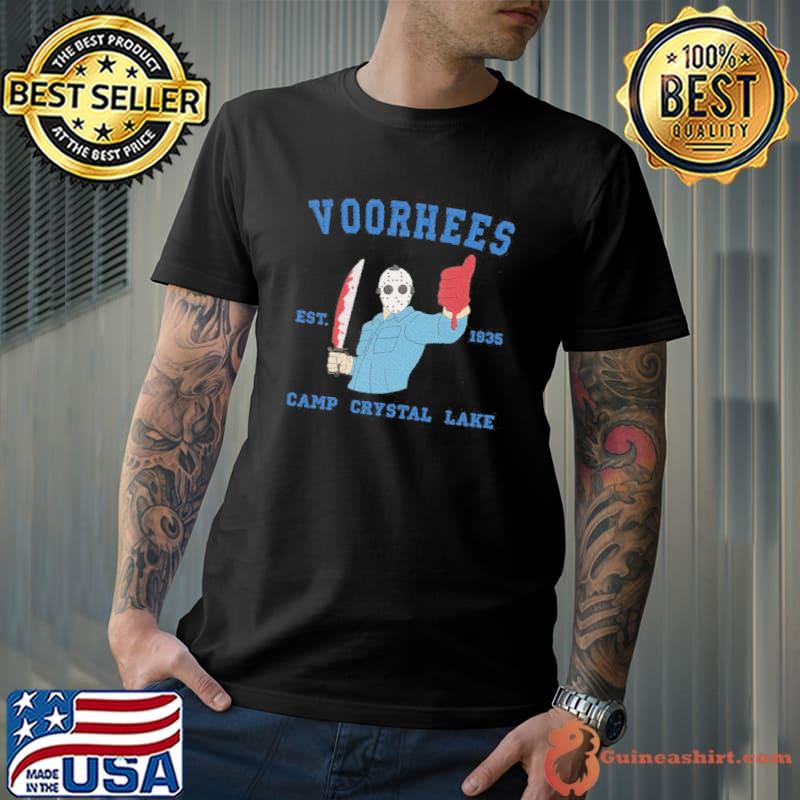 Voorhees Friday The 13th Camp Crystal Lake Est 1935 Halloween s Unisex