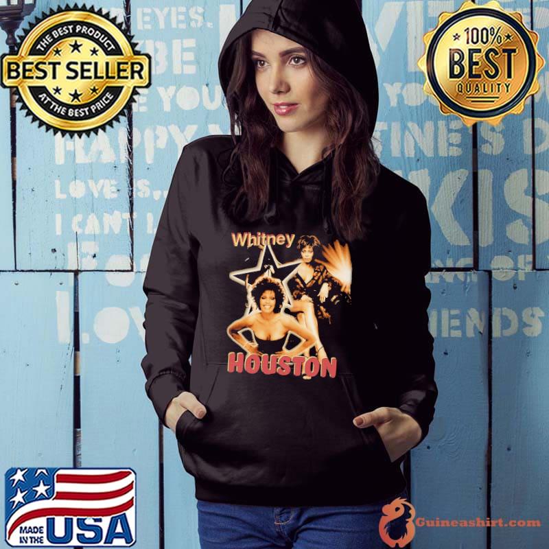 Whitney Houston an American singer and actress stars shirt