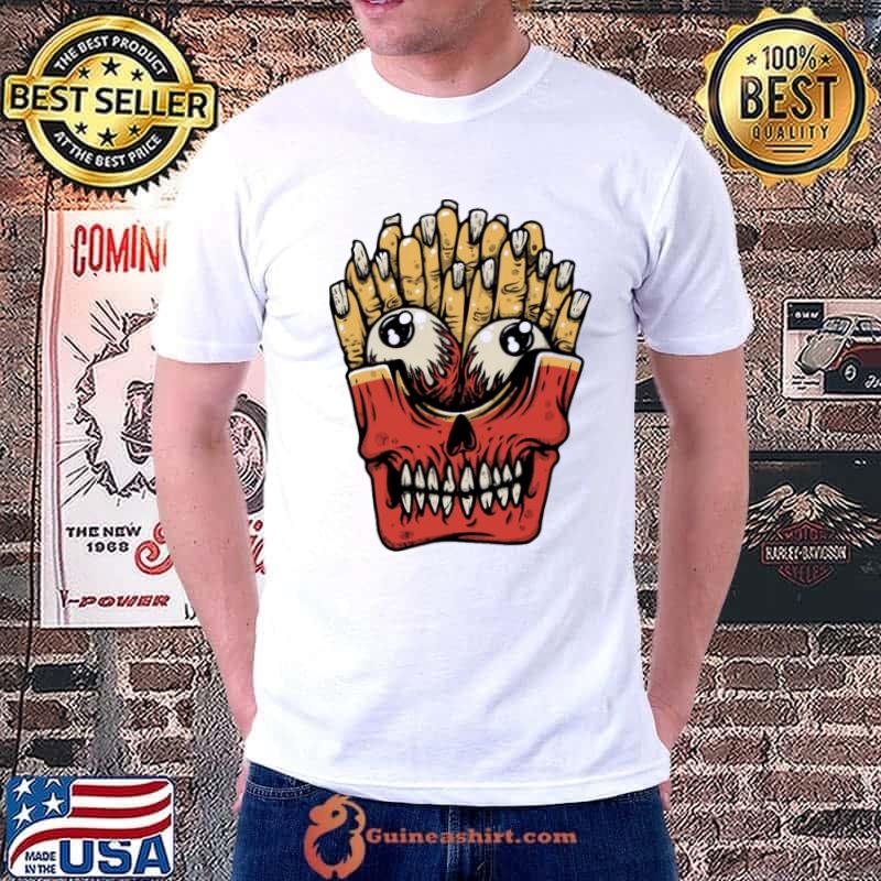 Zombie French Fries Halloween Shirt