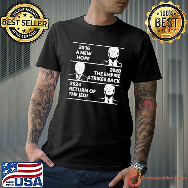 2016 a new hope 2020 the empire strikes back Trump Biden shirt