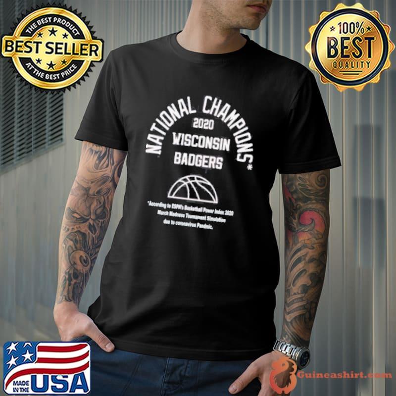 2020 National Champions– Wisconsin Badgers Shirt