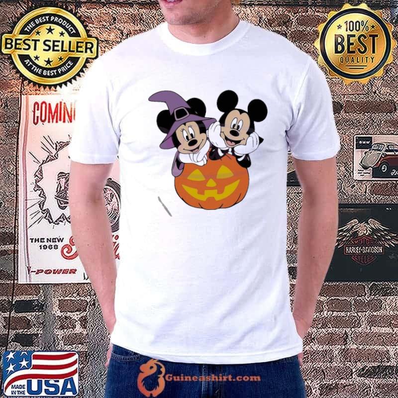 2023 Halloween Mickey And Minnie Pumpkin shirt