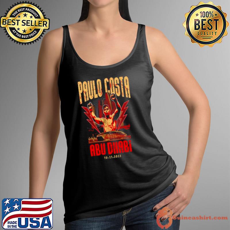 2023 Paulo Costa UFC 294 Etihad Arena Abu Dhabi Shirt Tank Top