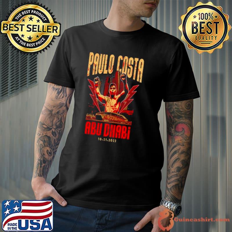2023 Paulo Costa UFC 294 Etihad Arena Abu Dhabi Shirt