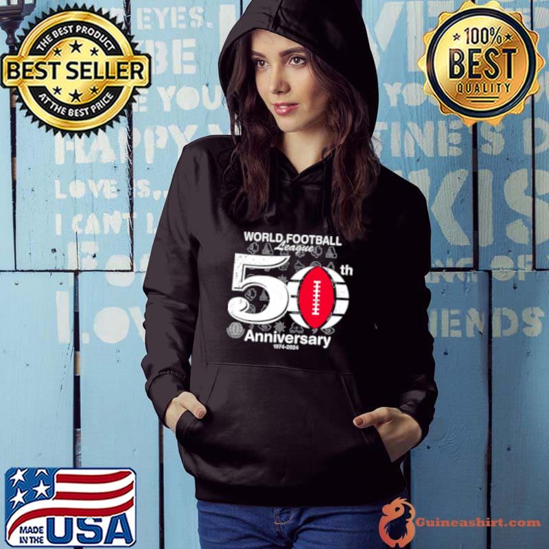 50th Anniversary World Football League s Hoodie