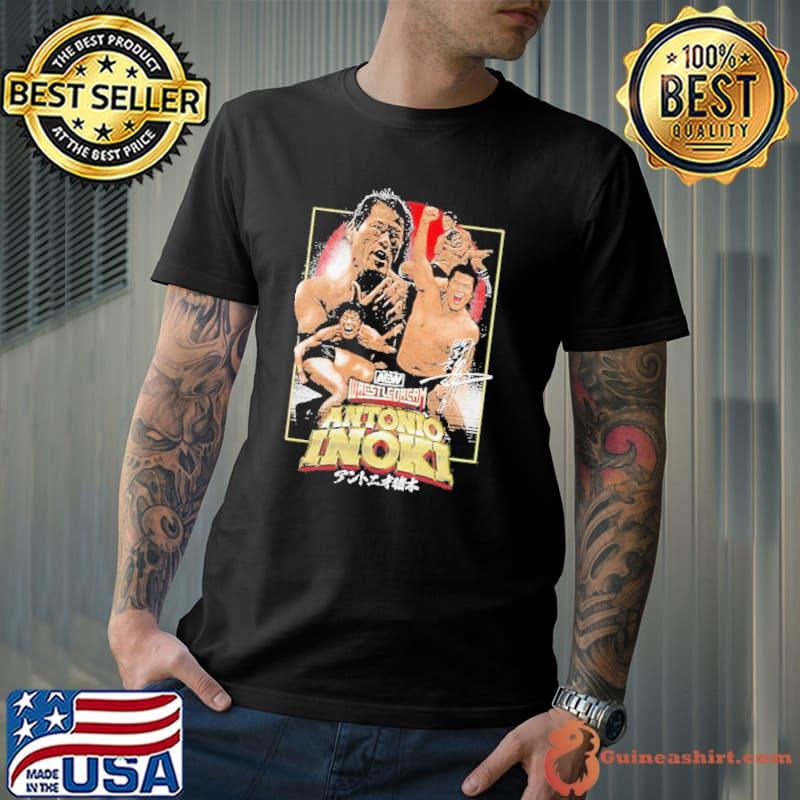 Aew Wrestledream 2023 Antoni Inoki Event Shirt