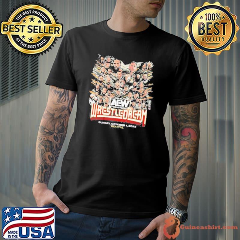 Aew Wrestledream 2023 Matchups Event Shirt