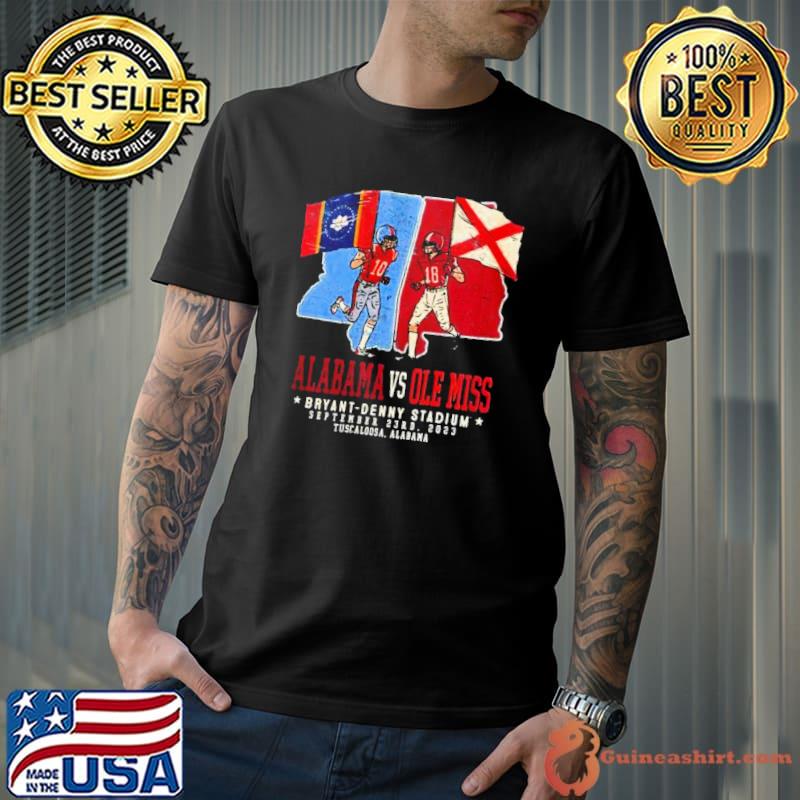 Alabama vs Ole Miss Game Day Bryant Denny Stadium Shirt