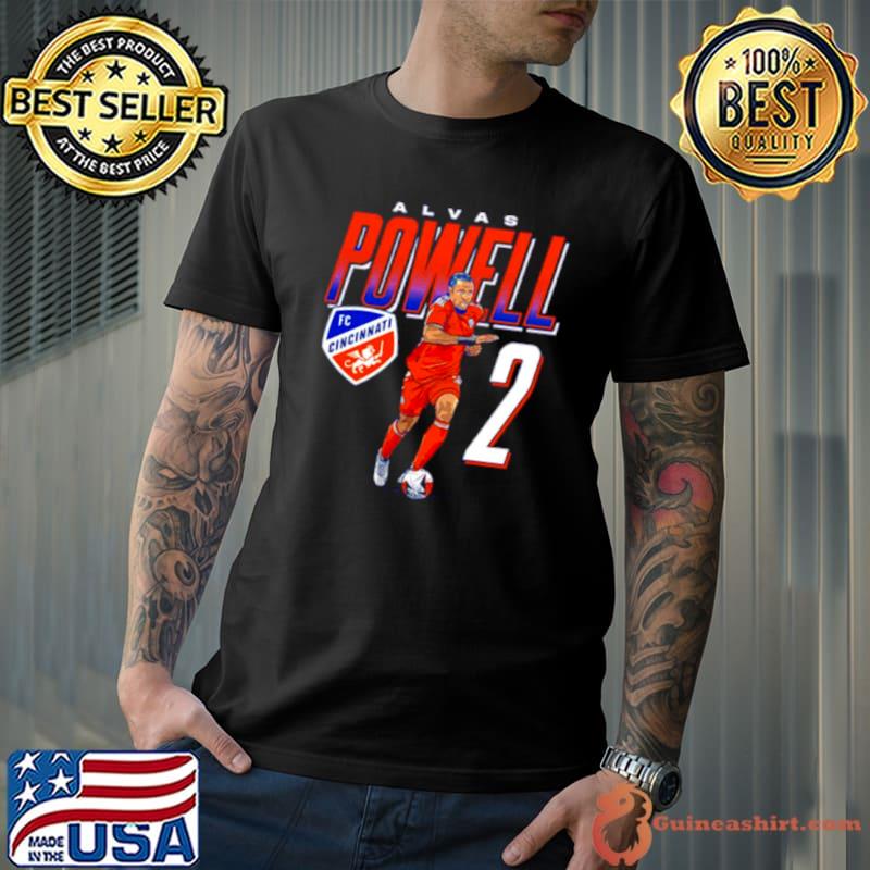 Alvas Powell 2 Name FC Cincinnati shirt