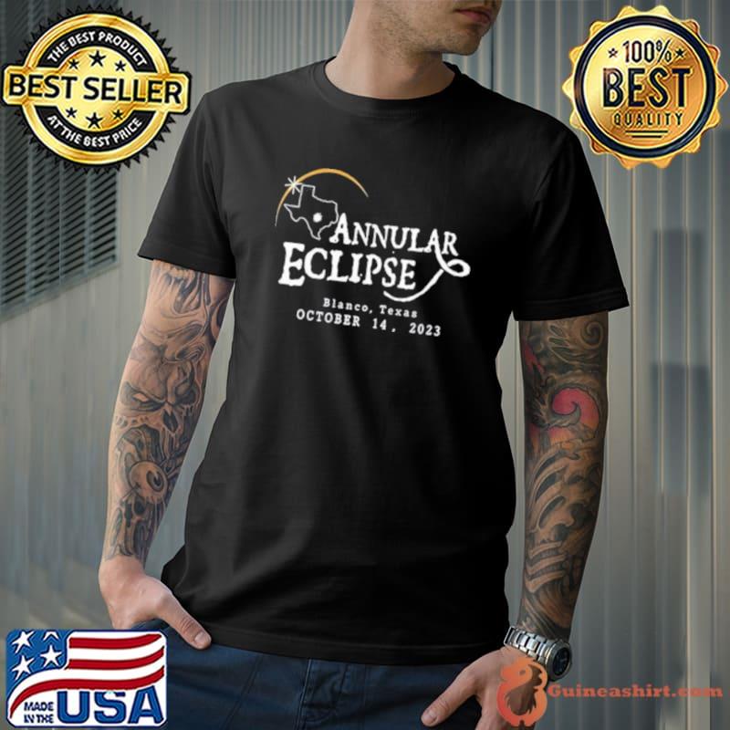 Annular Eclipse Blanco Texas October 14 2023 Shirt