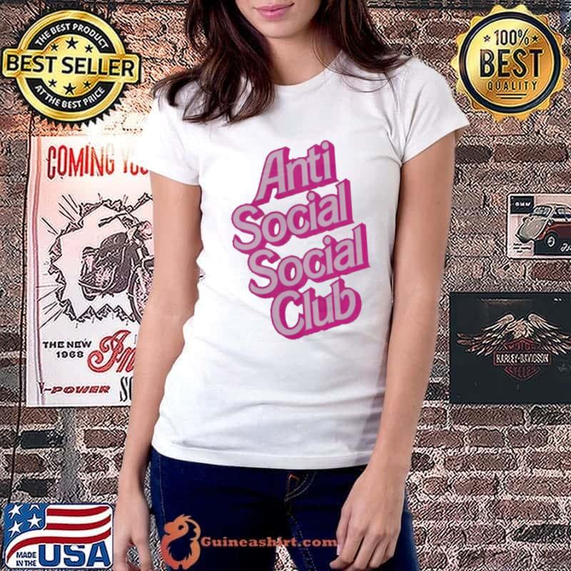 Anti social social club Barbie s Ladiestee