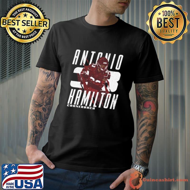 Antonio Hamilton football cornerback Cornerback Arizona Name Number T-Shirt