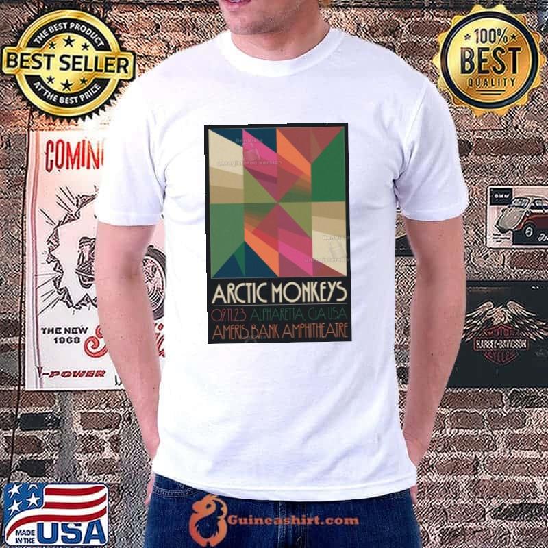 Arctic Monkeys Ameris Bank Amphitheatre Alpharetta, GA Sept 11, 2023 poster shirt