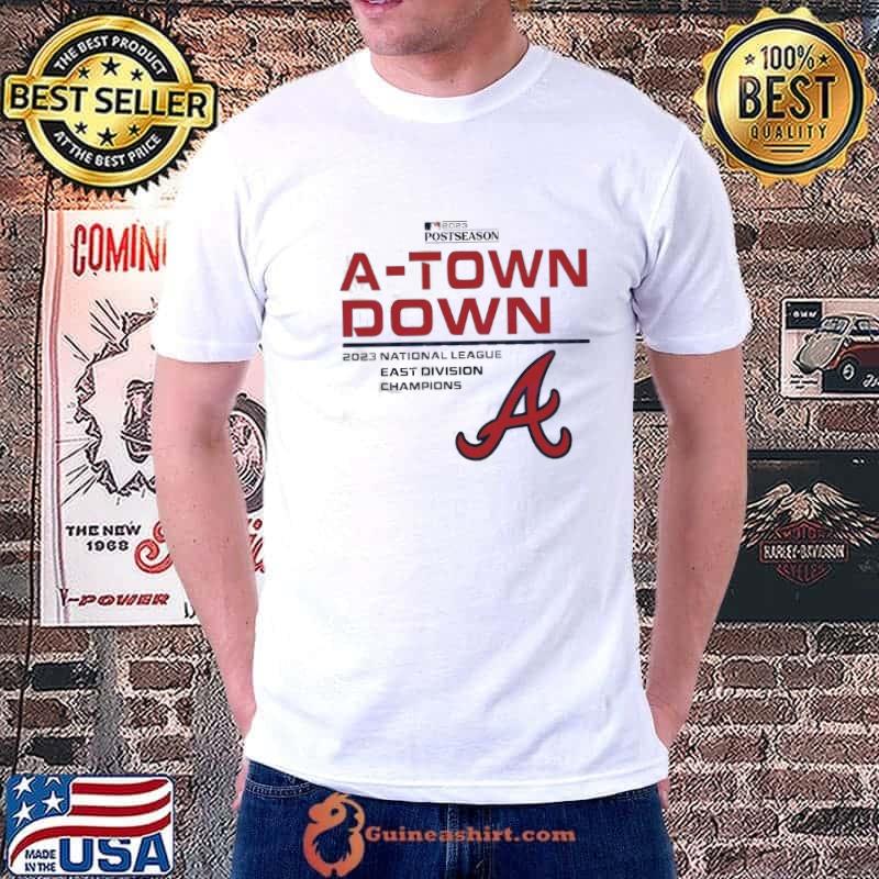 Atlanta Braves National League East Division Champions 2023 Postseason  T-shirt