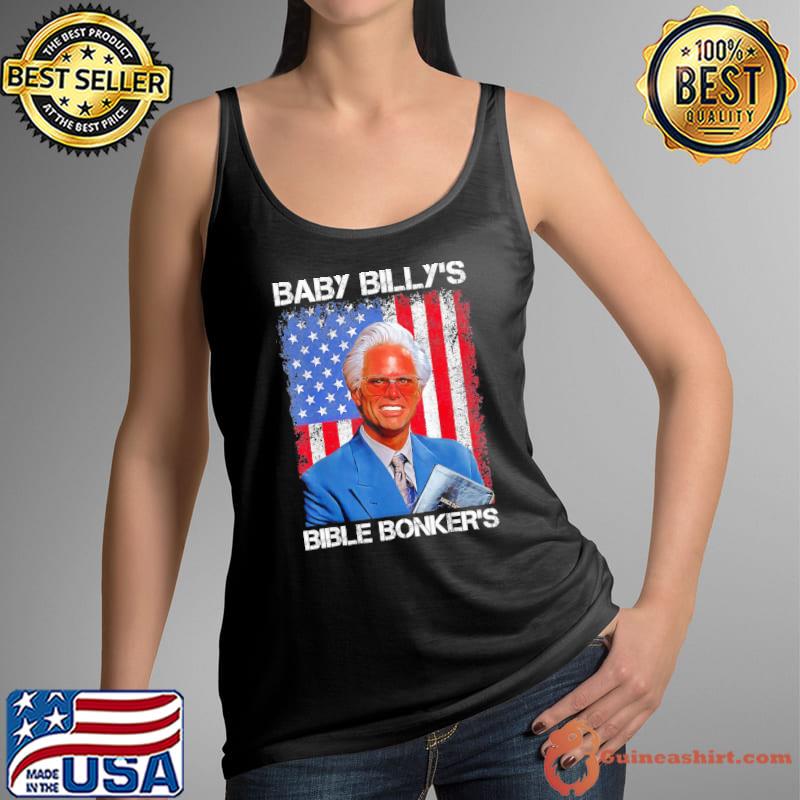 Baby Billy’s Bible Bonker The Waltons American Flag Shirt Tank Top